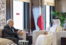 رئيس مجلس الوزراء وزير الخارجية القطري يستقبل وزير الثقافة اللبناني