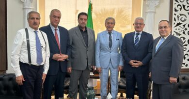 تكتل الاعتدال الوطني خلال زيارة السفير الجزائري كمال بوشامة: تطوير علاقاتنا العربية أولوية وطنية استراتيجية